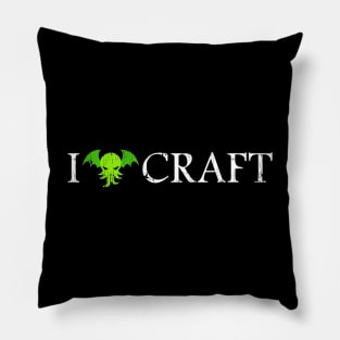 I Love Craft ✅ Cthulhu - H. P. Lovecraft Pillow