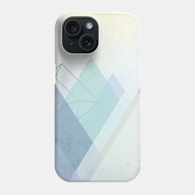 Abstract Mountains Phone Case by NJORDUR