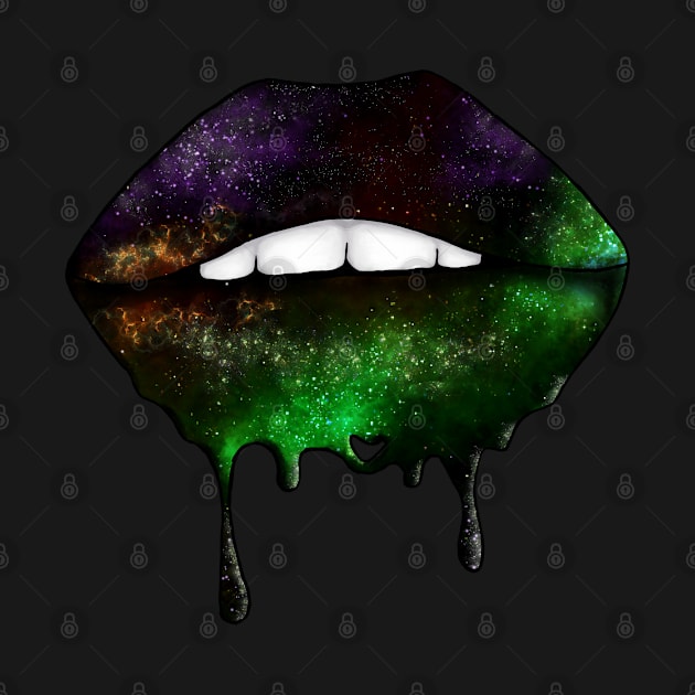 Galaxy Lips by Relentlessartist