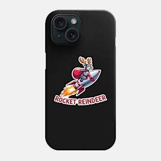 Rocket Reindeer - A Space Adventure Phone Case