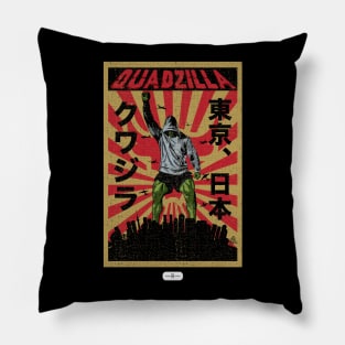 Quadzilla Rock Pillow