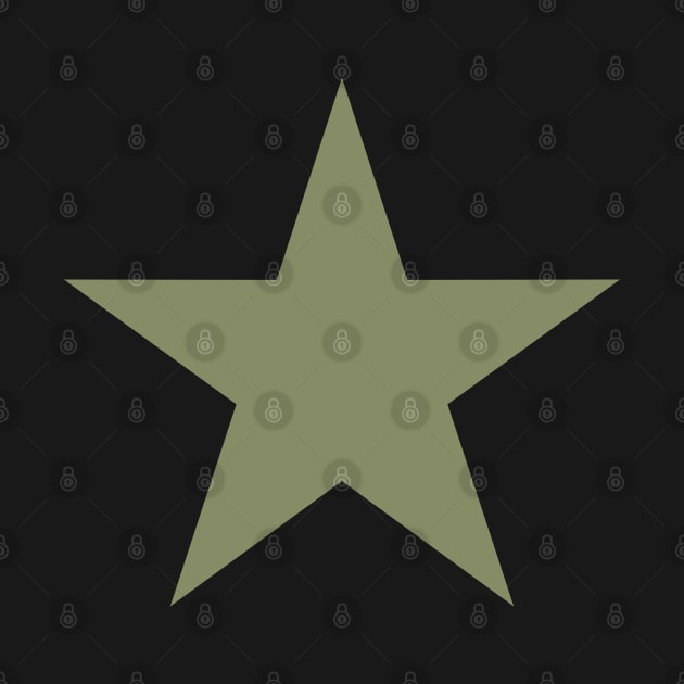 Green Tactical five-pointed star by FAawRay