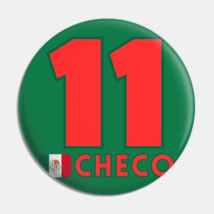 Sergio "Checo" Perez Number Design Pin