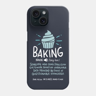 Funny Baker and Chefs by CheesyB Baker Definition Funny Baking Cake Cupcake Phone Case