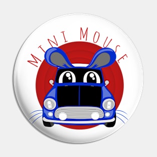 Funny mini mouse cartoon car design Pin