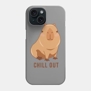 Capybara - chill out Phone Case