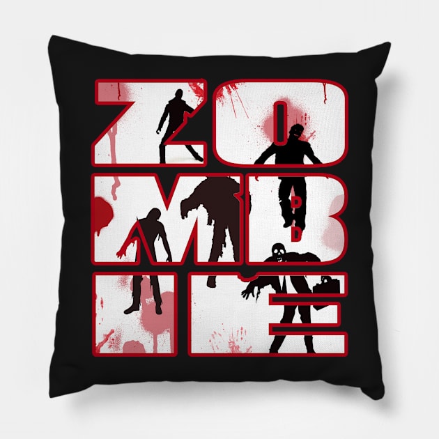 Zombie Pillow by NineBlack