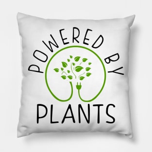 Powered by Plants Pillow