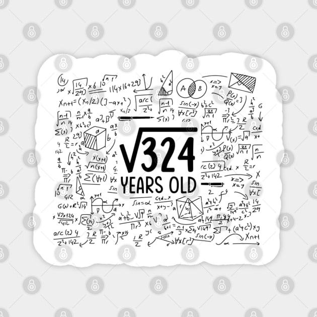 18 years old Magnet by Digital-Zoo