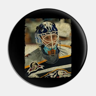 Wade Flaherty, 2002 in Nashville Predators (4.70 GAA) Pin