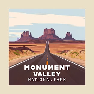 Monument Valley National Park Travel Sticker T-Shirt