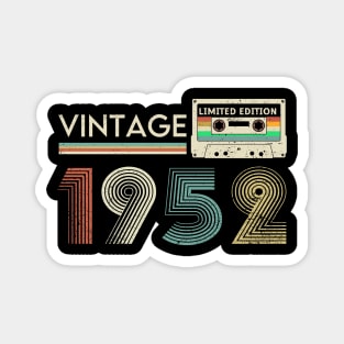 Vintage 1952 Limited Cassette Magnet