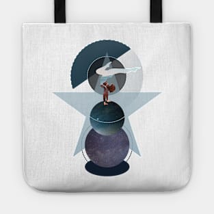 Cosmic Acrobat Tote