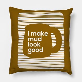 Pottery mud Pillow