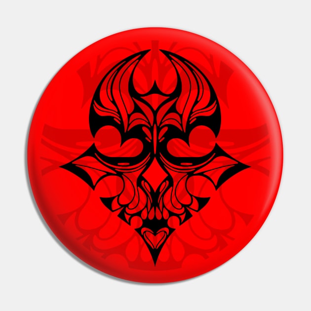 RedSkull Pin Pin by KyodanJr