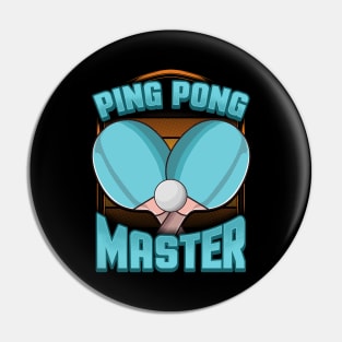 Ping Pong Master Table Tennis Pingpong Pin