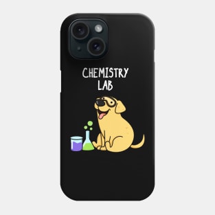 Chemistry Lab Funny Labrador Dog Pun Phone Case