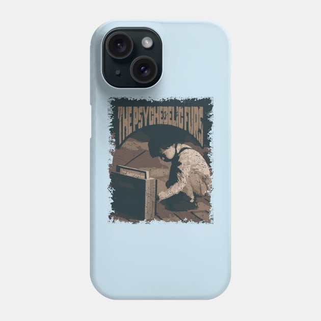 The Psychedelic Furs Vintage Radio Phone Case by K.P.L.D.S.G.N