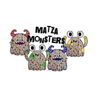 Matza Monsters! Cute Passover Food For Kids T-Shirt