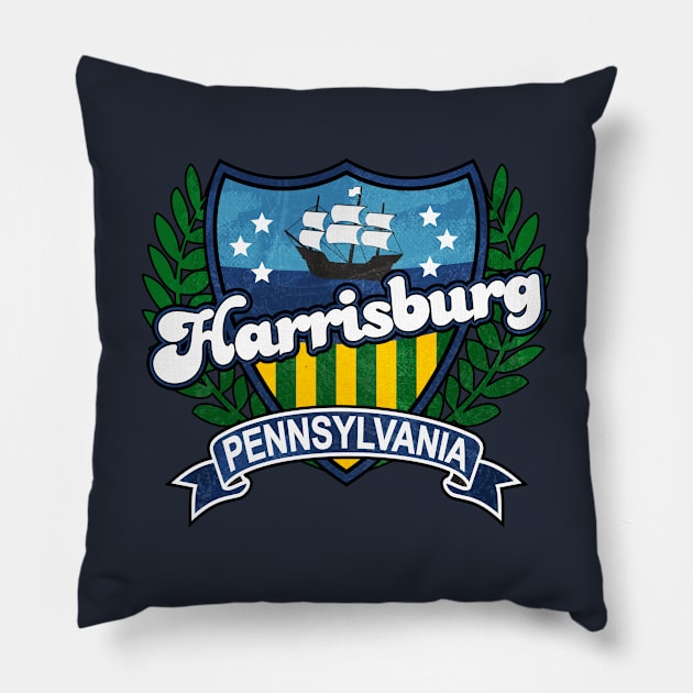 Harrisburg Pennsylvania Pillow by Jennifer