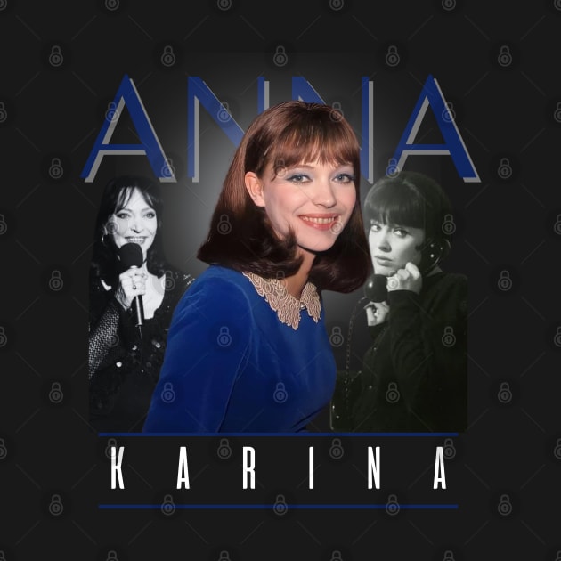 Anna karina +++ retro fan art by TelorDadar