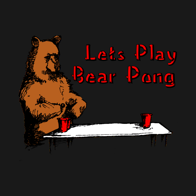 Bear Pong by cmartin7897