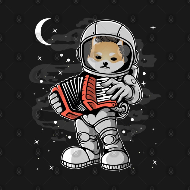 Astronaut Accordion Dogelon Mars ELON Coin To The Moon Crypto Token Cryptocurrency Blockchain Wallet Birthday Gift For Men Women Kids by Thingking About