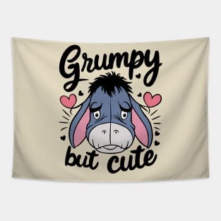 Grumpy But Cute Tapestry