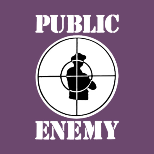 Public Enemy Logo Tapisserie Teepublic Fr