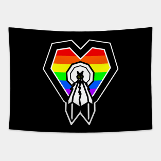 Two-Spirit Rainbow Pride - 2 Spirit Symbol - Gender Sexuality - Two Spirit Tapestry