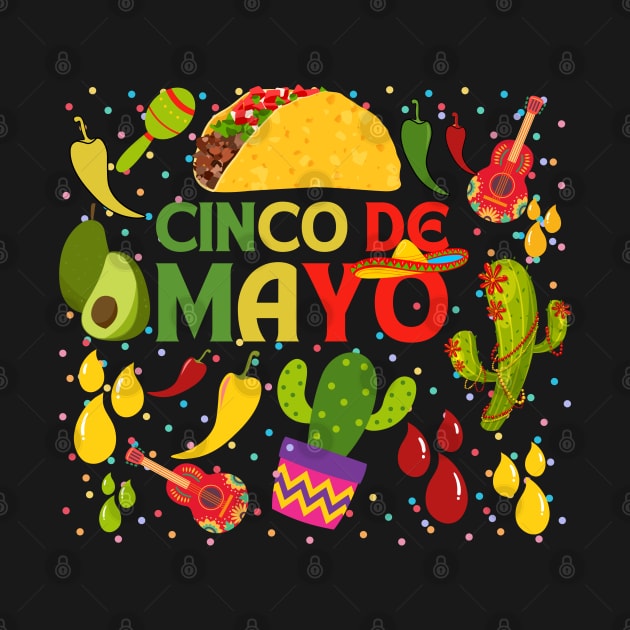 Happy Cinco De Mayo Fiesta  Mexican Party 5 De Mayo by MetAliStor ⭐⭐⭐⭐⭐