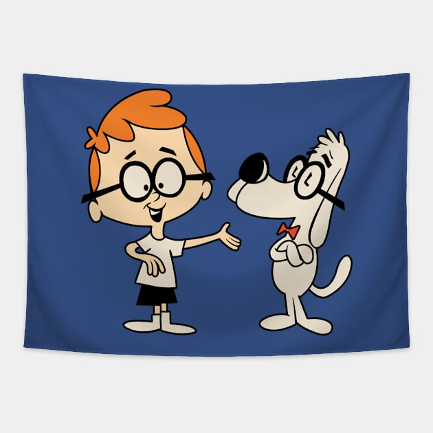 Mr. Peabody & Sherman Tapestry by LuisP96