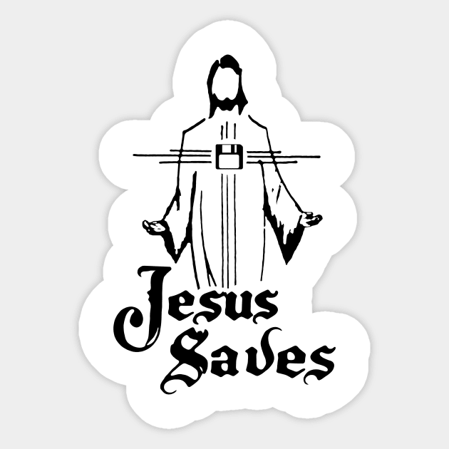 Binge Jesus Stickers by Stradivo