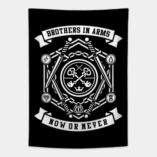 Brothers In Arms Now Or Never Swords And Keys Tapestry