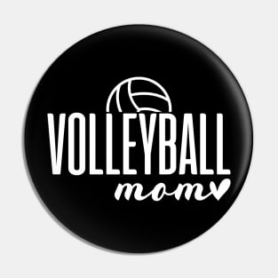 Volleyball Mom Pin