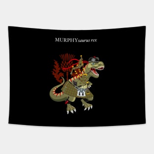 Clanosaurus Rex MURPHYsaurus Plaid Murphy Irish Ireland Family Tartan Tapestry