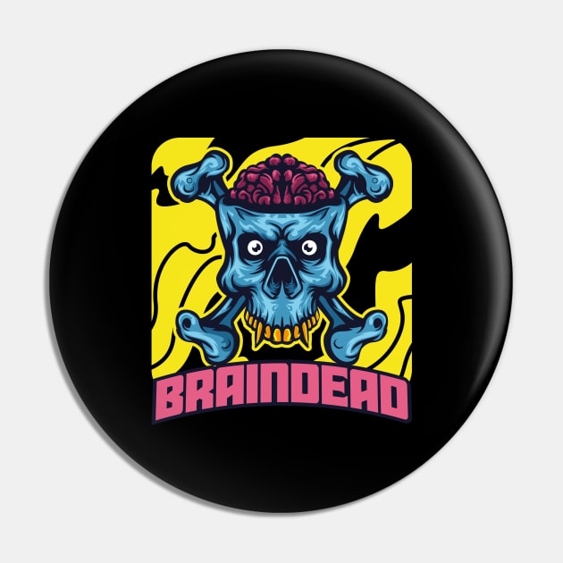 BRAINDEAD SKULL NO BRAINER Pin by khamidfarhan182