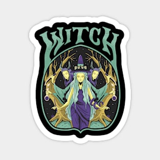 the 3 Witch Magnet