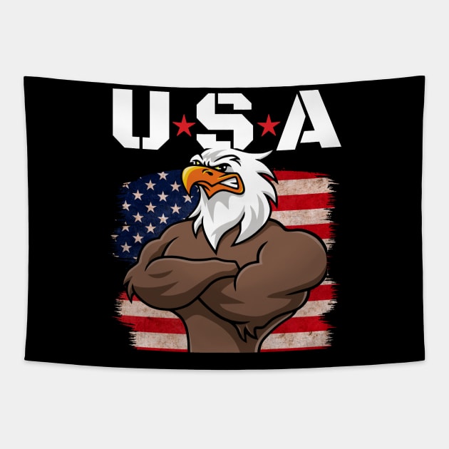 USA Tapestry by Faith & Freedom Apparel 