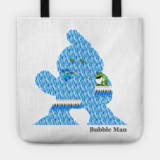 Bubble Man Silhouette - Mega Man 2 Tote