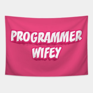 PROGRAMMER WIFEY Tapestry