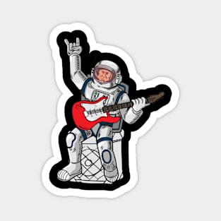 Space Musician Magnet