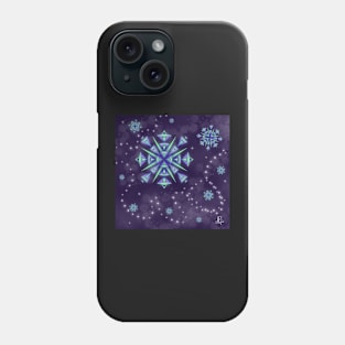 Galactic Snow Phone Case