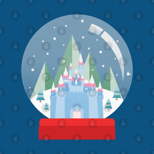 Magical Snowglobe Christmas by WereAllMadBoutique