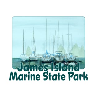 James Island Marine State Park, Washington T-Shirt