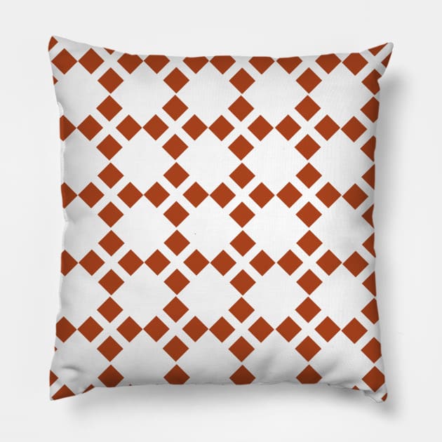 Square pattern Pillow by SAMUEL FORMAS