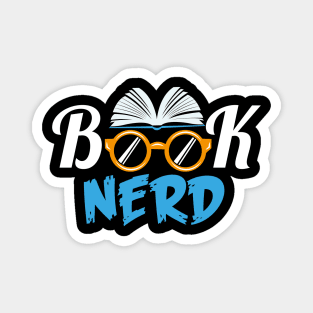 Book Nerd Book lover Magnet