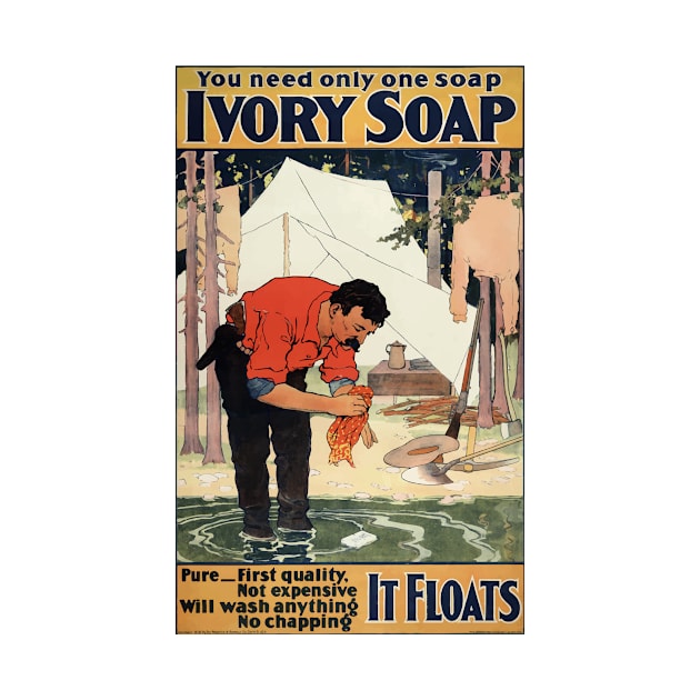 Vintage Ivory Soap Advertisement by xposedbydesign