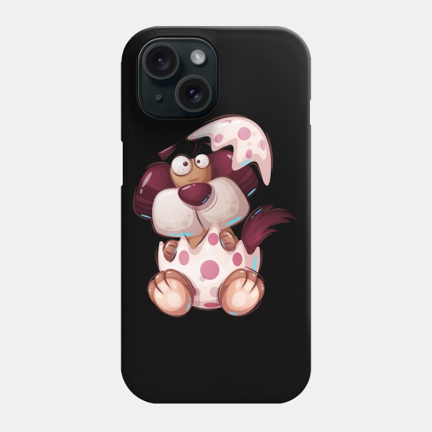 Dog Eggshell Phone Case by GiftsRepublic