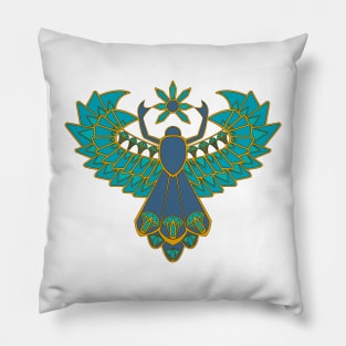 Blue Bug Pillow